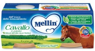 MELLIN OMOGENEIZZATO CAVALLO E PATATE 2 X 80 G - farmanauta.it