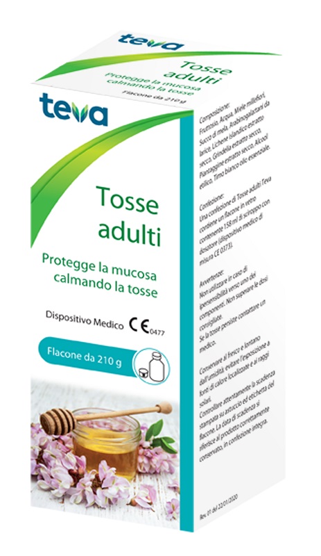 TOSSE ADULTI TEVA SCIROPPO 210 G - farmanauta.it