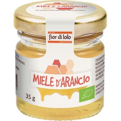 FIOR DI LOTO MINI MIELE DI ARANCIO BIO 35 G - farmanauta.it