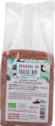 FIOR DI LOTO ZUCCHERO DI COCCO BIO 500 G - farmanauta.it