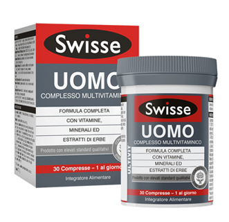 SWISSE MULTIVITAMINICO UOMO 30 COMPRESSE - farmanauta.it