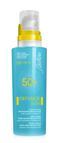 DEFENCE SUN 50+ LATTE FLUIDO PROTEZIONE MOLTO ALTA 125 ML - farmanauta.it