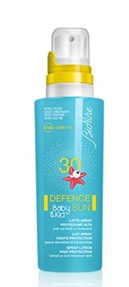 DEFENCE SUN 30 BABY&KID LATTE SPRAY PROTEZIONE ALTA 125 ML - farmanauta.it