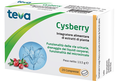 CYSBERRY TEVA 20 COMPRESSE - farmanauta.it
