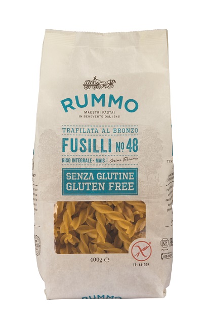 RUMMO FUSILLI N48 DI RISO INTEGRALE E MAIS 400 G - farmanauta.it