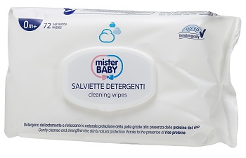 MISTER BABY SALVIETTE DETERGENTI 72 PEZZI - farmanauta.it
