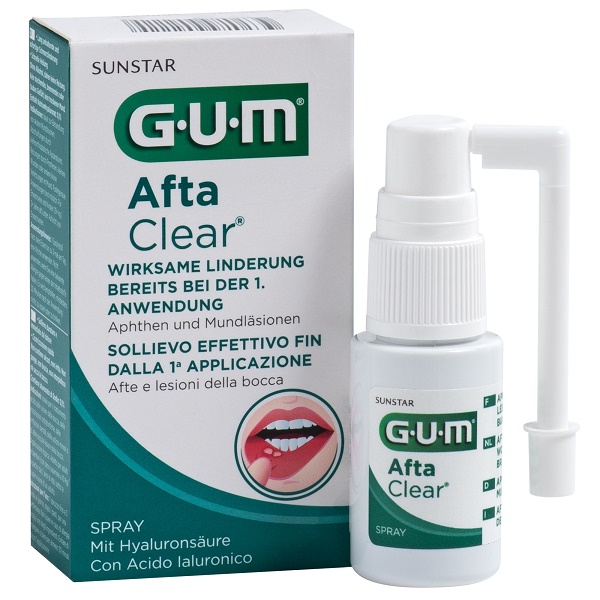 GUM AFTACLEAR SPRAY 15 ML - farmanauta.it