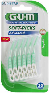 GUM SOFT-PICKS ADVANCED 30 PEZZI - farmanauta.it