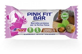 PROACTION PINK FIT BAR NOCCIOLE 30 G - farmanauta.it