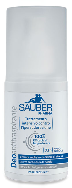 SAUBER ANTITRASPIRANTE 72 ORE VAPO - farmanauta.it