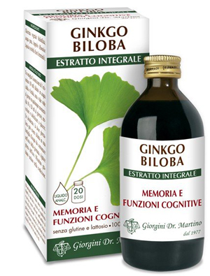GINKGO BILOBA ESTRATTO INTEGRALE 200 ML - farmanauta.it