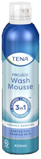 TENA WASH MOUSSE DETERGENTE 400 ML - farmanauta.it