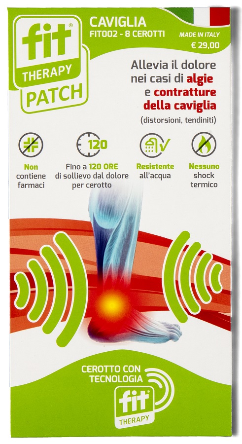 CEROTTO FIT THERAPY CAVIGLIA 8 PEZZI - farmanauta.it