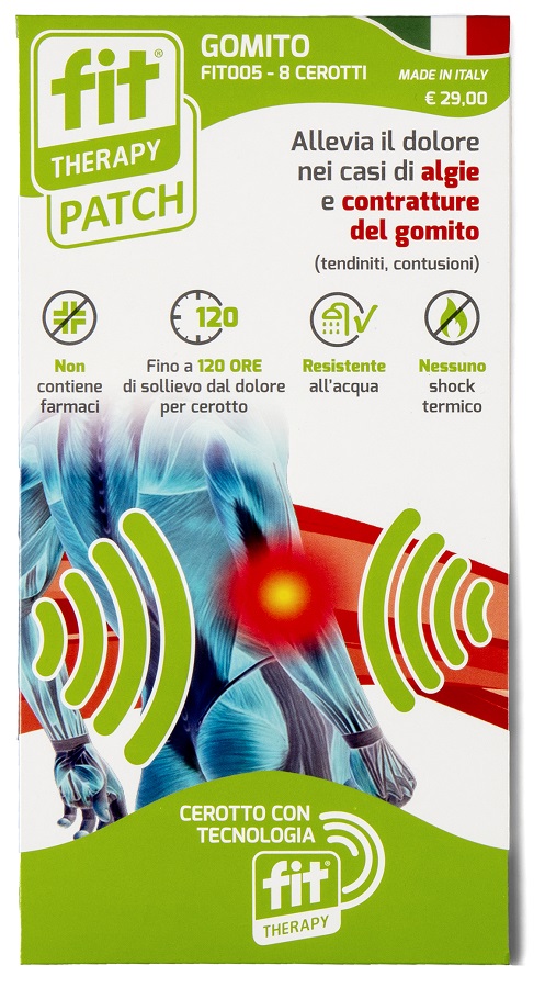 CEROTTO FIT THERAPY GOMITO 8 PEZZI - farmanauta.it
