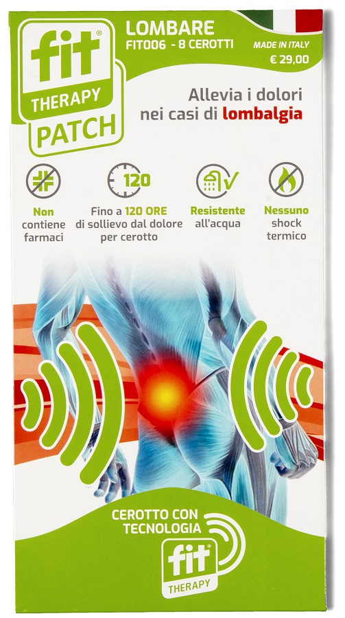 CEROTTO FIT THERAPY LOMBARE 8 PEZZI - farmanauta.it