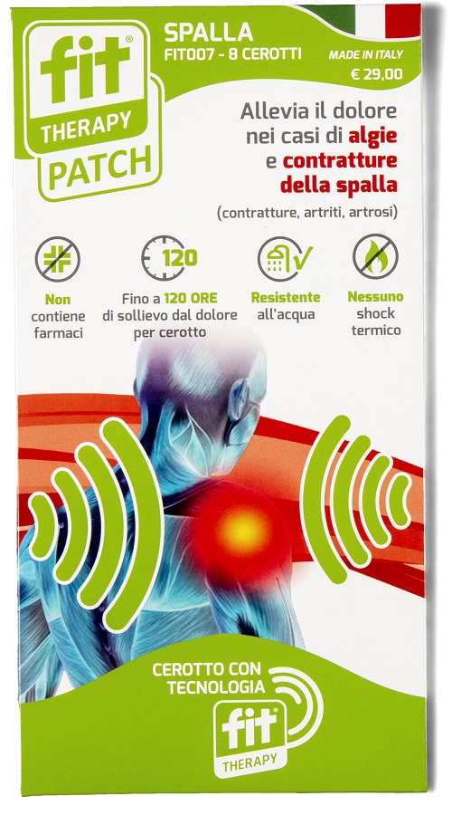 CEROTTO FIT THERAPY SPALLA 8 PEZZI - farmanauta.it