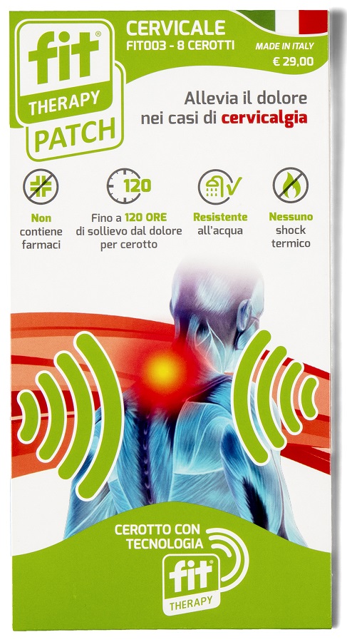 CEROTTO FIT THERAPY CERVICALE 8 PEZZI - farmanauta.it