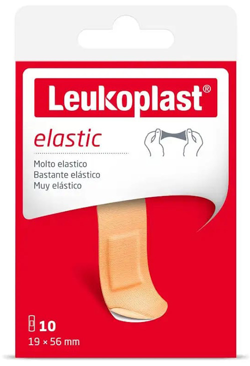 LEUKOPLAST ELASTIC 56X19 10 PEZZI - farmanauta.it