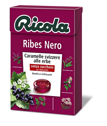 RICOLA RIBES NERO SENZA ZUCCHERO 50 G - farmanauta.it