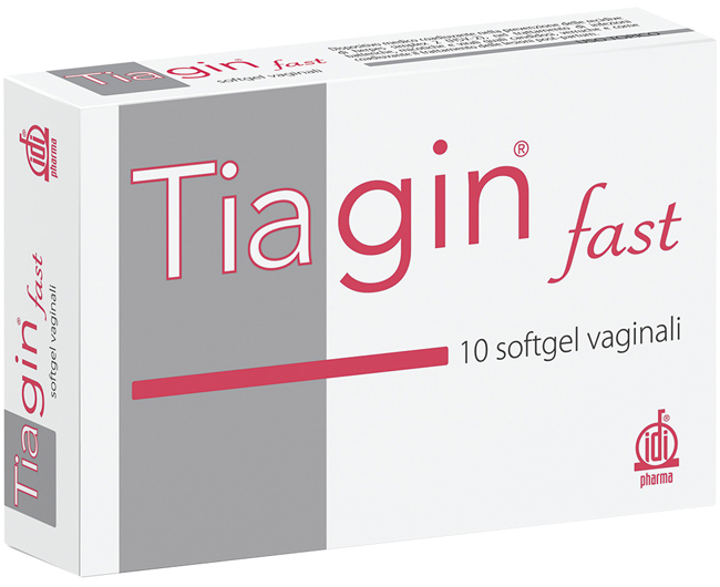 TIAGIN FAST 10 SOFT GEL CAPSULE VAGINALI 10 PEZZI - farmanauta.it