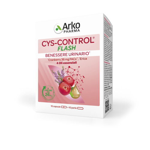 CYS CONTROL FLASH 20 CAPSULE - farmanauta.it