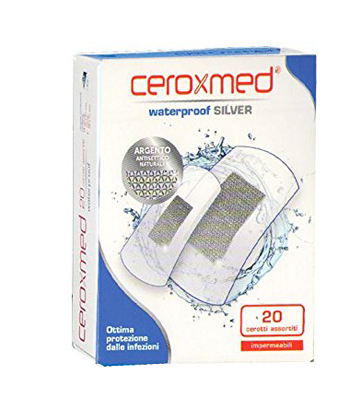 CEROXMED WATERPROOF SILVER 20 PEZZI ASSORTITI - farmanauta.it