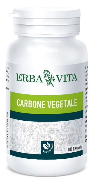 CARBONE VEGETALE 100 TAVOLETTE - farmanauta.it