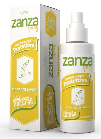 ZANZA SPRAY CORPO PROTETTIVO PER ADULTI E BAMBINI 100 ML - farmanauta.it