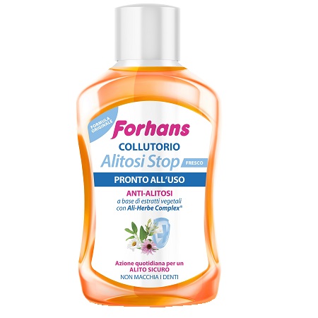 FORHANS ALITOSI STOP COLLUTORIO 500 ML - farmanauta.it