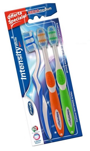 KIT 3 SPAZZOLINI INTENSITY WHITE - farmanauta.it