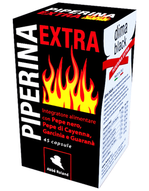 PIPERINA EXTRA DIMA BLACK 45 CAPSULE - farmanauta.it