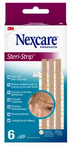 CEROTTO PER SUTURA STERI STRIP SKIN 6X75 MM 6 STRISCE - farmanauta.it