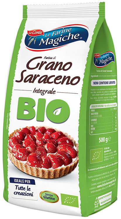 IPAFOOD FARINA MIX GRANO SARACENO BIOLOGICO 500 G - farmanauta.it