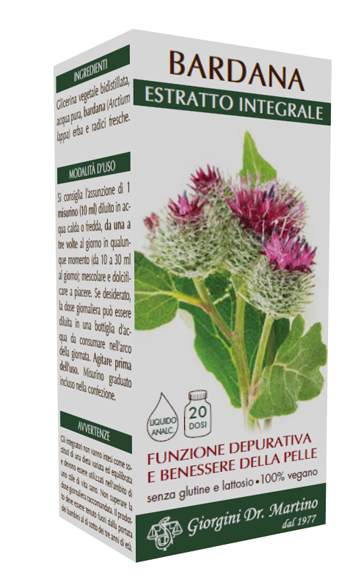 BARDANA ESTRATTO INTEGRALE 200 ML - farmanauta.it