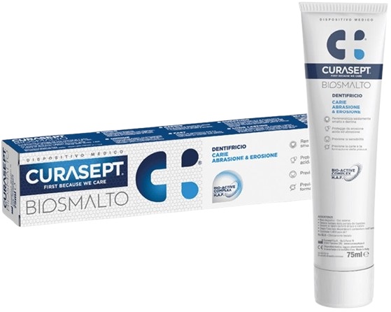 CURASEPT BIOSMALTO CARIE DENTIFRICIO 75 ML - farmanauta.it