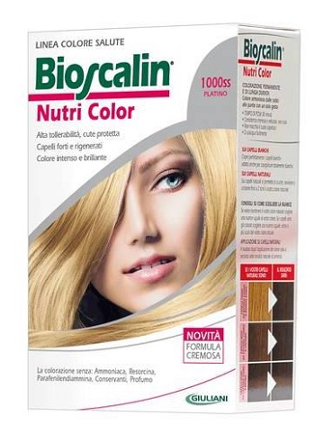BIOSCALIN NUTRI COLOR 1000SS PLATINO SINCROB 124 ML - farmanauta.it