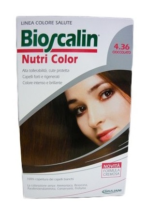 BIOSCALIN NUTRI COLOR 4,36 CIOCCOLATO SINCROB 124 ML - farmanauta.it