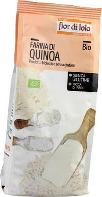 FARINA QUINOA SENZA GLUTINE BIO 375 G - farmanauta.it