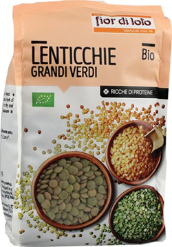 LENTICCHIE VERDI BIO 400 G - farmanauta.it