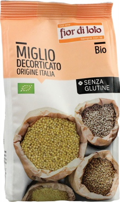MIGLIO DECORTICATO ITALIA SENZA GLUTINE BIO 400 G - farmanauta.it