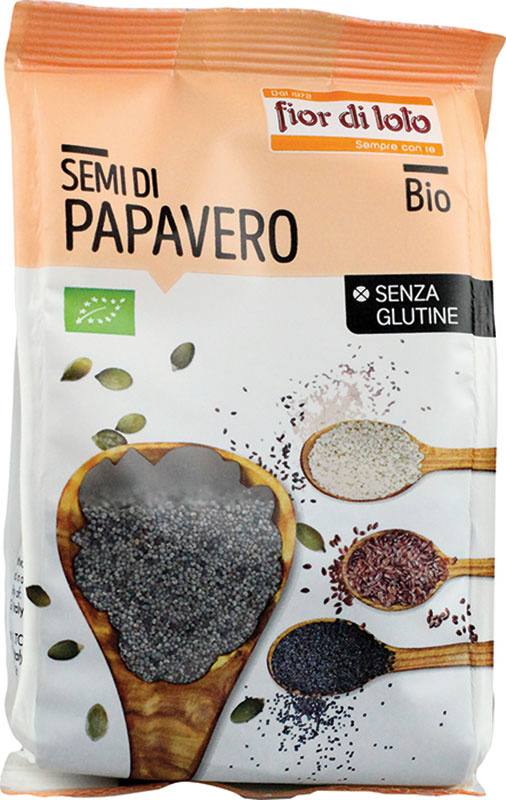 SEMI DI PAPAVERO SENZA GLUTINE BIO 150 G - farmanauta.it