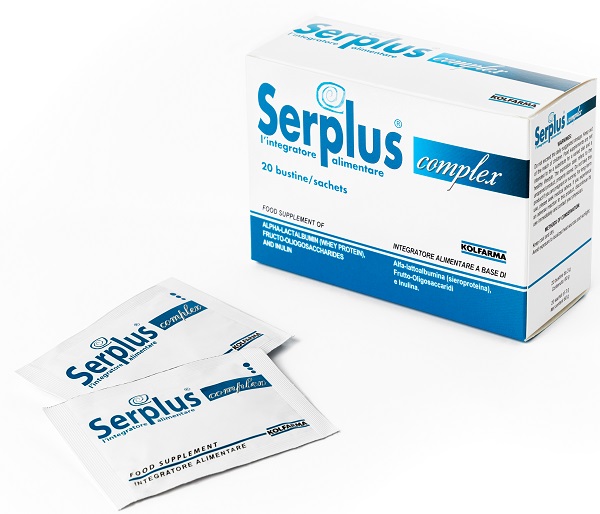 SERPLUS COMPLEX 20 BUSTINE DA 3 G CON STEVIA - farmanauta.it