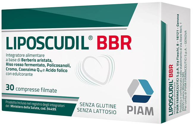 LIPOSCUDIL BBR 30 COMPRESSE - farmanauta.it