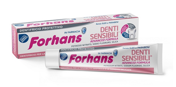 FORHANS SP DENTIFRICIO DENTI SENSIBILI ADVANCED 75 ML - farmanauta.it