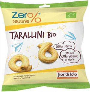TARALLINI SENZA GLUTINE BIO MONOPORZIONE 30 G - farmanauta.it