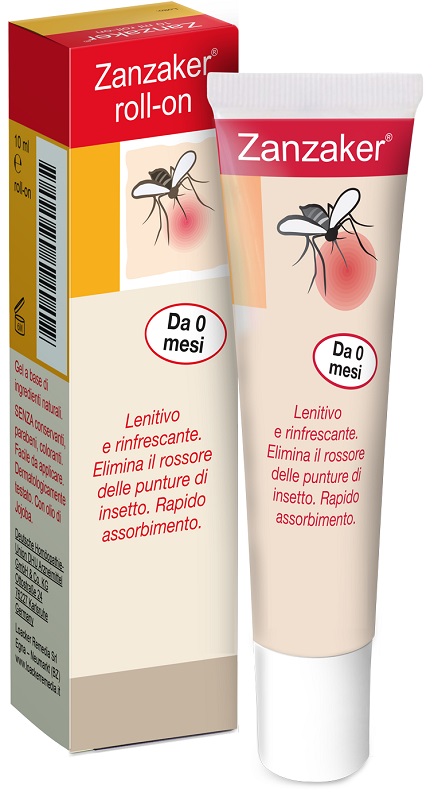 ZANZAKER ROLL ON TUBO 10 ML - farmanauta.it