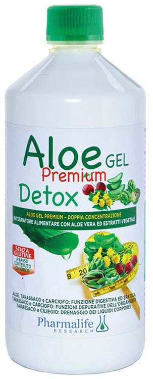 ALOE GEL PREMIUM DETOX 1 LITRO - farmanauta.it