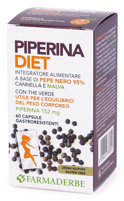 PIPERINA DIET 60 CAPSULE - farmanauta.it