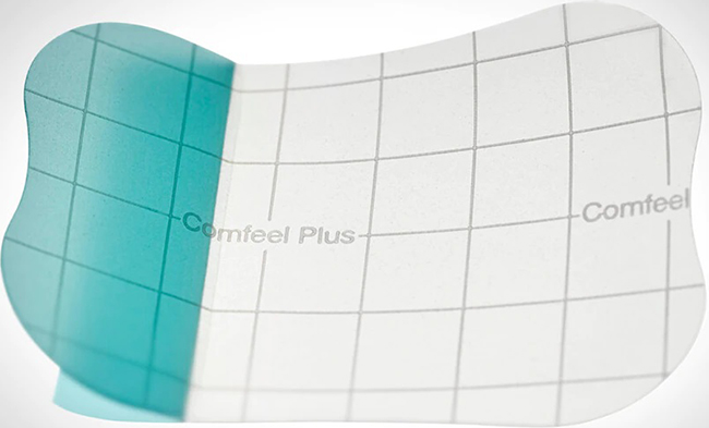 MEDICAZIONE SPECIALE ATTIVA TRASPARENTE CON IDROCOLLOIDE COMFEEL PLUS 5X7 CM 10 PEZZI - farmanauta.it
