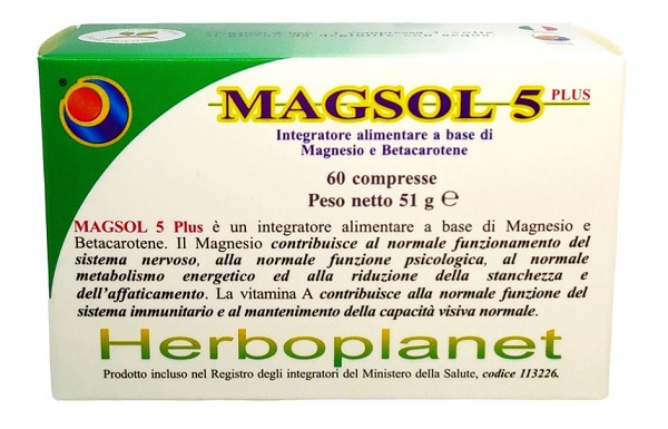 MAGSOL 5 PLUS 60 COMPRESSE - farmanauta.it